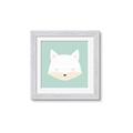 Picture of Green Fox _GroupedProduct_Square_Mini_ _GroupedProduct_Square_Framed_Matted_