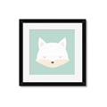 Picture of Green Fox _GroupedProduct_Square_Mini_ _GroupedProduct_Square_Framed_Matted_