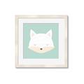 Picture of Green Fox _GroupedProduct_Square_Mini_ _GroupedProduct_Square_Framed_Matted_