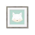 Picture of Green Fox _GroupedProduct_Square_Mini_ _GroupedProduct_Square_Framed_Matted_