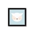 Picture of Teal Owl _GroupedProduct_Square_Mini_ _GroupedProduct_Square_Framed_Matted_