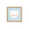 Picture of Teal Owl _GroupedProduct_Square_Mini_ _GroupedProduct_Square_Framed_Matted_