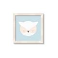 Picture of Teal Owl _GroupedProduct_Square_Mini_ _GroupedProduct_Square_Framed_Matted_