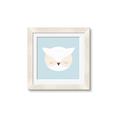 Picture of Teal Owl _GroupedProduct_Square_Mini_ _GroupedProduct_Square_Framed_Matted_