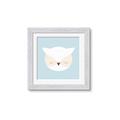 Picture of Teal Owl _GroupedProduct_Square_Mini_ _GroupedProduct_Square_Framed_Matted_
