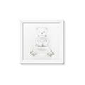 Picture of Nursery Polar Bear _GroupedProduct_Square_Mini_ _GroupedProduct_Square_Framed_Matted_
