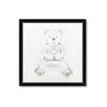 Picture of Nursery Polar Bear _GroupedProduct_Square_Mini_ _GroupedProduct_Square_Framed_Matted_