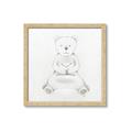 Picture of Nursery Polar Bear _GroupedProduct_Square_Mini_ _GroupedProduct_Square_Framed_Matted_