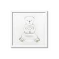 Picture of Nursery Polar Bear _GroupedProduct_Square_Mini_ _GroupedProduct_Square_Framed_Matted_