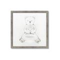 Picture of Nursery Polar Bear _GroupedProduct_Square_Mini_ _GroupedProduct_Square_Framed_Matted_