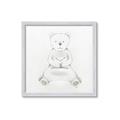 Picture of Nursery Polar Bear _GroupedProduct_Square_Mini_ _GroupedProduct_Square_Framed_Matted_