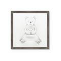 Picture of Nursery Polar Bear _GroupedProduct_Square_Mini_ _GroupedProduct_Square_Framed_Matted_