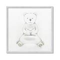 Picture of Nursery Polar Bear _GroupedProduct_Square_Mini_ _GroupedProduct_Square_Framed_Matted_