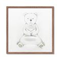 Picture of Nursery Polar Bear _GroupedProduct_Square_Mini_ _GroupedProduct_Square_Framed_Matted_