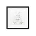 Picture of Nursery Polar Bear _GroupedProduct_Square_Mini_ _GroupedProduct_Square_Framed_Matted_