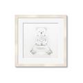 Picture of Nursery Polar Bear _GroupedProduct_Square_Mini_ _GroupedProduct_Square_Framed_Matted_