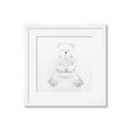 Picture of Nursery Polar Bear _GroupedProduct_Square_Mini_ _GroupedProduct_Square_Framed_Matted_
