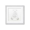 Picture of Nursery Polar Bear _GroupedProduct_Square_Mini_ _GroupedProduct_Square_Framed_Matted_