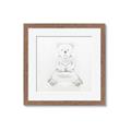 Picture of Nursery Polar Bear _GroupedProduct_Square_Mini_ _GroupedProduct_Square_Framed_Matted_