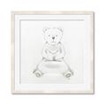 Picture of Nursery Polar Bear _GroupedProduct_Square_Mini_ _GroupedProduct_Square_Framed_Matted_