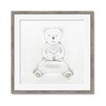 Picture of Nursery Polar Bear _GroupedProduct_Square_Mini_ _GroupedProduct_Square_Framed_Matted_