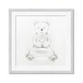 Picture of Nursery Polar Bear _GroupedProduct_Square_Mini_ _GroupedProduct_Square_Framed_Matted_