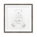 Picture of Nursery Polar Bear _GroupedProduct_Square_Mini_ _GroupedProduct_Square_Framed_Matted_