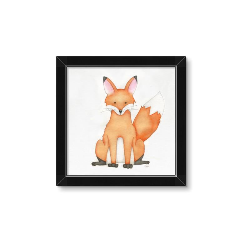 Picture of Nursery Fox _GroupedProduct_Square_Mini_ _GroupedProduct_Square_Framed_Matted_