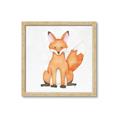 Picture of Nursery Fox _GroupedProduct_Square_Mini_ _GroupedProduct_Square_Framed_Matted_