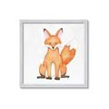 Picture of Nursery Fox _GroupedProduct_Square_Mini_ _GroupedProduct_Square_Framed_Matted_