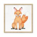 Picture of Nursery Fox _GroupedProduct_Square_Mini_ _GroupedProduct_Square_Framed_Matted_