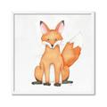 Picture of Nursery Fox _GroupedProduct_Square_Mini_ _GroupedProduct_Square_Framed_Matted_