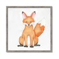Picture of Nursery Fox _GroupedProduct_Square_Mini_ _GroupedProduct_Square_Framed_Matted_