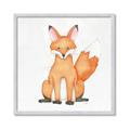 Picture of Nursery Fox _GroupedProduct_Square_Mini_ _GroupedProduct_Square_Framed_Matted_