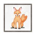 Picture of Nursery Fox _GroupedProduct_Square_Mini_ _GroupedProduct_Square_Framed_Matted_