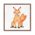 Picture of Nursery Fox _GroupedProduct_Square_Mini_ _GroupedProduct_Square_Framed_Matted_