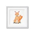 Picture of Nursery Fox _GroupedProduct_Square_Mini_ _GroupedProduct_Square_Framed_Matted_