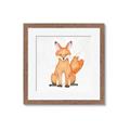 Picture of Nursery Fox _GroupedProduct_Square_Mini_ _GroupedProduct_Square_Framed_Matted_