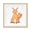 Picture of Nursery Fox _GroupedProduct_Square_Mini_ _GroupedProduct_Square_Framed_Matted_