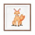Picture of Nursery Fox _GroupedProduct_Square_Mini_ _GroupedProduct_Square_Framed_Matted_