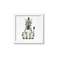 Picture of Nursery Zebra _GroupedProduct_Square_Mini_ _GroupedProduct_Square_Framed_Matted_