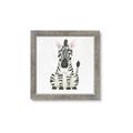 Picture of Nursery Zebra _GroupedProduct_Square_Mini_ _GroupedProduct_Square_Framed_Matted_