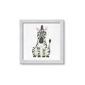 Picture of Nursery Zebra _GroupedProduct_Square_Mini_ _GroupedProduct_Square_Framed_Matted_