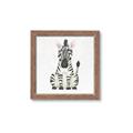Picture of Nursery Zebra _GroupedProduct_Square_Mini_ _GroupedProduct_Square_Framed_Matted_