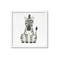 Picture of Nursery Zebra _GroupedProduct_Square_Mini_ _GroupedProduct_Square_Framed_Matted_