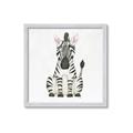 Picture of Nursery Zebra _GroupedProduct_Square_Mini_ _GroupedProduct_Square_Framed_Matted_