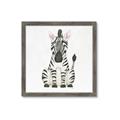 Picture of Nursery Zebra _GroupedProduct_Square_Mini_ _GroupedProduct_Square_Framed_Matted_