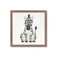 Picture of Nursery Zebra _GroupedProduct_Square_Mini_ _GroupedProduct_Square_Framed_Matted_