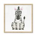 Picture of Nursery Zebra _GroupedProduct_Square_Mini_ _GroupedProduct_Square_Framed_Matted_