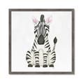 Picture of Nursery Zebra _GroupedProduct_Square_Mini_ _GroupedProduct_Square_Framed_Matted_